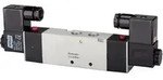 Riegler 5/3-Wegeventil elektropneum. Mitte bel&uuml;ftet, M5, 230 V, 50 Hz