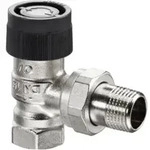 Oventrop Thermostatventil Baureihe A DN 15, Eck, Messing vernickelt