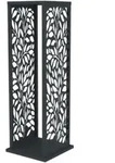 Westmann Kaminholzregal Luma Flow 37,5 x 37,5 x 112cm Anthrazit