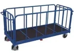 VARIOfit Vierwandwagen mit senkrechten Streben 2.005 x 810 mm Traglast 500 kg