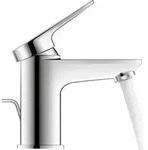 Duravit Waschtisch-Einhebelmischer S FreshStart Wave Ausl. 95mm, m Zugst.Abl.Gar.,