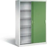 C+P Schwerlast-Werkzeugschrank mit Schiebet&uuml;ren, 4 B&ouml;den, H1950xB1200xT500mm...