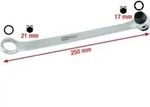 KS Tools &Ouml;ldienst-Schl&uuml;ssel Innensechskant f&uuml;r VAG, 17x21mm