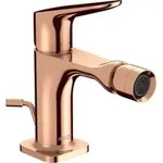 hansgrohe Bidet-Einhebelmischer Axor Citterio M A 116mm, m Zugst.Abl.Gar., pol. r gol