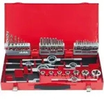 KS Tools HSS Co Gewindeschneidwerkzeug-Satz, 44-teilig