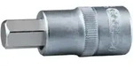 KS Tools 3/4" Bit-Stecknuss Innensechskant, kurz, 22 mm