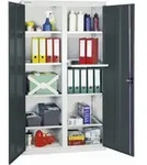 Stumpf Werkzeug- und Materialschrank 3000, RAL 7035/7016, 8 Wannen