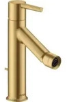 hansgrohe Bidet-Einhebelmischer Axor Starck A 104mm, m HG, ZugstAblGar, b gol opt