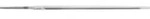 PFERD TOOLS S&auml;gefeile Dreikant doppelt extra schmal 125 mm Hieb 2 universell zum
