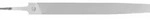 PFERD TOOLS Werkstattfeile Flachspitz 300mm Hieb 1 f&uuml;r grobe Zerspanung,...