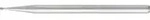 PFERD TOOLS CBN-Schleifstift Kugel &Oslash; 1,0mm Schaft-&Oslash; 3 mm B126 (mittel) zum