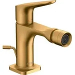 hansgrohe Bidet-Einhebelmischer Axor Citterio M A 116mm, m ZugstAblGar, brush. gol