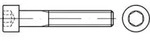BUMAX DIN 912 Zylinderkopf-Schaftschraube M10x60 Edelstahl A4 88 blank...