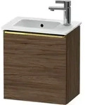 Duravit Waschtischunterschrank D-Neo 41x27,4x44cm, 1 T, An R, g pol/Nu dkl.