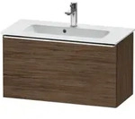 Duravit Waschtischunterschrank D-Neo Compact 81x37,2, chr/Nussb dkl., 1 Ausz.,