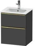 Duravit Waschtischunterschrank D-Neo 51x40,2cm, 1 Kast, 1 A, wd, g pol/gra ma