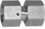 Riegler Einstellbare gerade Verschraubung, Dichtkegel, ES 1.4571 &Oslash;12 mm