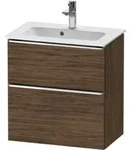 Duravit Waschtischunterschrank D-Neo Compact 61x37,2, ch/nb d, 1 Kast, 1 Ausz.,