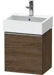Duravit Waschtischunterschrank D-Neo 43,4x32,2x44cm, 1 T&uuml;r, An L, ES geb/Nu d