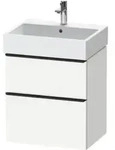 Duravit Waschtischunterschrank D-Neo 58,4x44,2cm, sw/w ma, 1 Schubk., 1 Ausz.