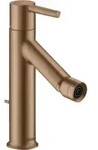 hansgrohe Bidet-Einhebelmischer Axor Starck A 104mm, m HG, ZugstAblGar, brush. r gol