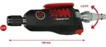 KS Tools 1/4" MONSTER Xtremelight Mini-Bit-Druckluft-Schlagschrauber mit