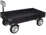 Cordes Handpritschenwagen mit Bordwand RAL 7016