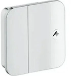 hansgrohe Fertigmontageset Axor One UP-Absperrvtl., 1 Verbr., Edelstahl-Optik