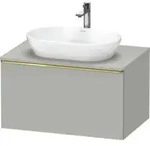 Duravit Waschtischunterschrank D-Neo 80x55cm, g pol/gr m, 1 A, 1 Pl, wandh&auml;ngend