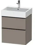Duravit Waschtischunterschrank D-Neo 58,4x44,2cm, sw/Bas m, 1 Kast, 1 Ausz.