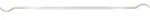PFERD TOOLS Diamant-Riffelfeile Vogelzunge geb. 150mm D91 (fein) f. kompl. Geo.