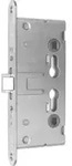 Panik-Einsteckschloss 1009PPF Fkt.E rd 24/65/72/9mm DIN L/R