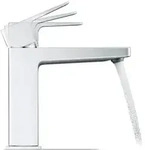 Duravit Waschtisch-Einhebelmischer M Manhattan Ausl. 129mm, o. Zugst.Abl.Gar., chrom