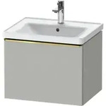 Duravit Waschtischunterschrank D-Neo 58,4x45,2x44cm, 1 A, wd, gol pol/grau ma