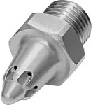 Riegler L&auml;rmarme Rundd&uuml;se, M12x1,25, Aluminium, D&uuml;sen-Au&szlig;en-&Atilde; ̧ 11 mm,...