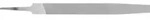 PFERD TOOLS Werkstattfeile Flachspitz 200mm Hieb 3 f&uuml;r Feinbearbeitung, Schlichten