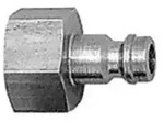 Riegler Nippel f&uuml;r Kupplungen NW 5, Edelstahl 1.4305, G 1/4 IG, SW 17