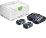 Festool Energie-Set SYS 18V 2xTBX4 TCL6DUO