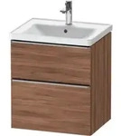 Duravit Waschtischunterschrank D-Neo 58,4x45,2x62,5cm, 1 Kast, ES geb/Nu Nat