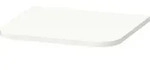 Duravit Abdeckplatte Happy D.2 Plus 40,3x36,4cm, f Halbhochschr&auml;nke, w m