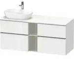 Duravit Waschtischunterschrank D-Neo 140x55cm, 2 SBK, 2 A, B L, ES geb/we hgl