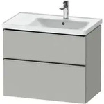 Duravit Waschtischunterschrank D-Neo 78,4x45,2cm, 1 Kast, B R, ES geb/grau ma