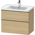 Duravit Waschtischunterschrank D-Neo 78,4x45,2cm, ES geb/Ei N, 1 Kast, 1 A