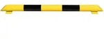 Moravia Rammschutz-Balken schwarz/gelb Rundrohr 76 x 3,0 mm 1200 mm lang