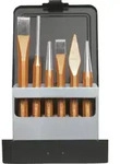 Gedore red Werkzeugsatz, Schlagwerkzeug-Set, 6-teilig, gef&uuml;llt, in Metallkassette,