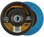 RHODIUS PROline LGZ F1 F&auml;cherschleifscheibe 180 x 22,23 mm K60
