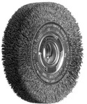 PFERD TOOLS Rundb&uuml;rste breit ungezopft RBU &Oslash;150x38xvariable Bohrung