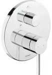 Duravit Fertigmontageset Circle UP-Wannen-Einhebelmischer, Umstellventil, chrom