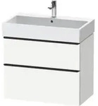 Duravit Waschtischunterschrank D-Neo 78,4x44,2cm, sw/w ma, 1 Schubk., 1 Ausz.