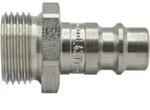 Riegler Nippel f&uuml;r Kupplungen NW 7,2 - 7,8, Edelstahl 1.4305, G 1/8 AG
